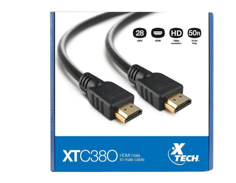 XTECH HDMI to HDMI cable - 50ft